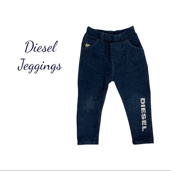 Diesel Unisex Blue Toddler Stretchy Jeans/Jeggings - Picture 1 of 9
